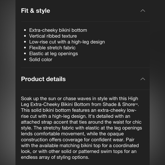 Women's Strappy High Leg Extra Cheeky Bikini Bottom - Picture 7 of 7